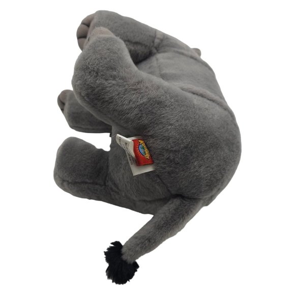 Adventure Planet Realistic Rhino Plush 15" Gray Stuffed Animal Toy M2 - Picture 5 of 6
